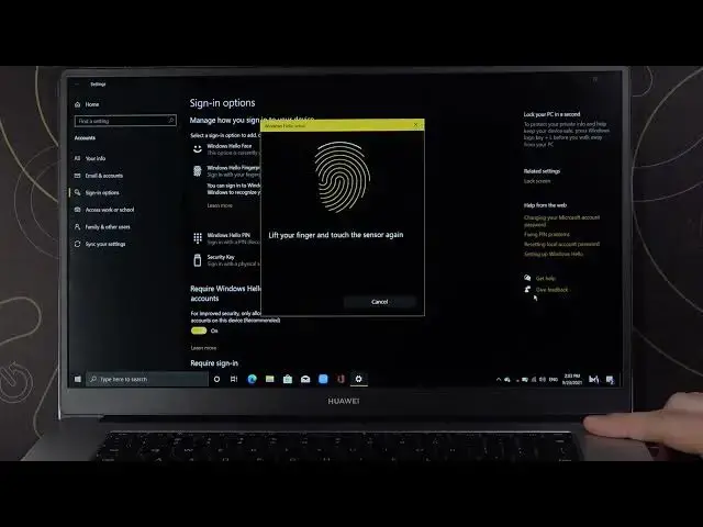 'Video thumbnail for How to Add Fingerprint in Huawei MateBook D15?'