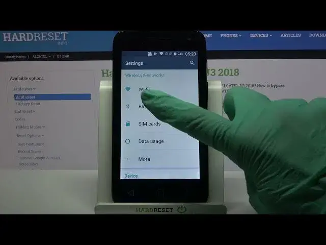 Video thumbnail for How to Use Bluetooth Connection Option on ALCATEL U3 2018 – Pair Devices