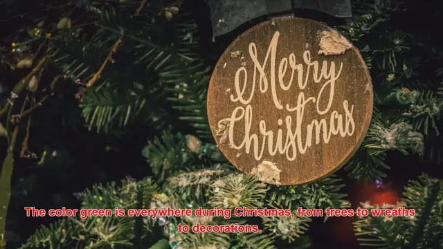 Video thumbnail for Why Is Green Associated With Evergreen Life During Christmas?