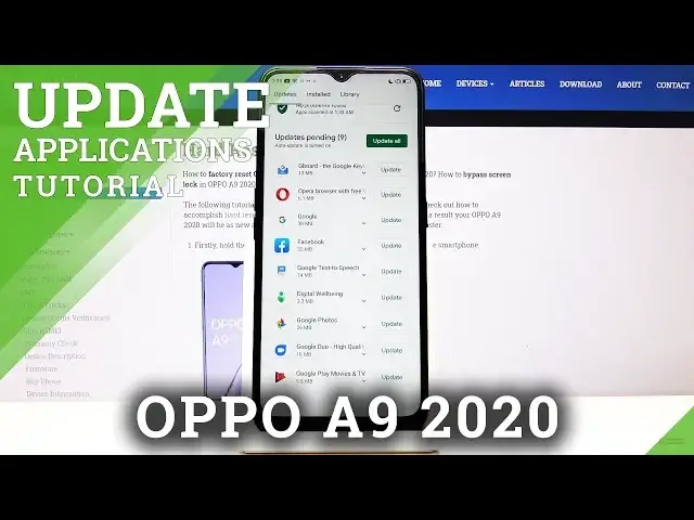 'Video thumbnail for How to Update Apps in OPPO A9 2020 - Install Newest App Version'