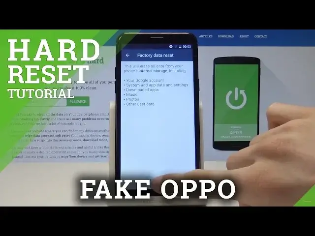 Video thumbnail for How to Factory Reset FAKE OPPO - Hard Reset by Settings
