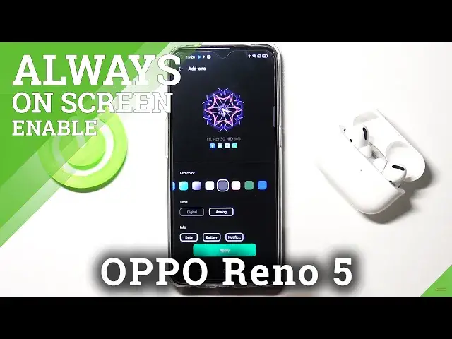 Video thumbnail for How to Customize Always on Display on OPPO Reno5 5G – Active Display Feature