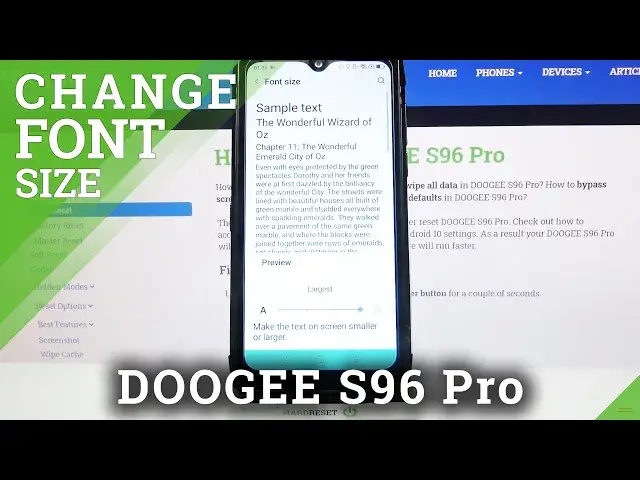 'Video thumbnail for How to Change Font Size in DOOGEE S96 Pro – Adjust Font Size'