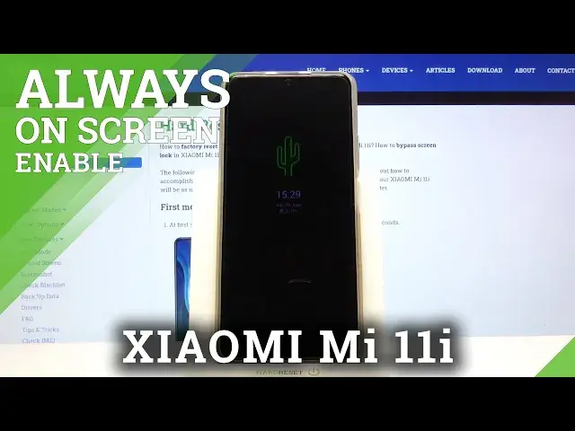 'Video thumbnail for How to Customize Always on Display Feature in XIAOMI MI 11i - Access AOD Settings'