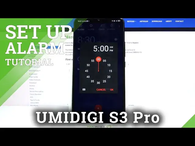 'Video thumbnail for How to Set Up an Alarm Clock in Umidigi S3 Pro – Set Up Alarm'