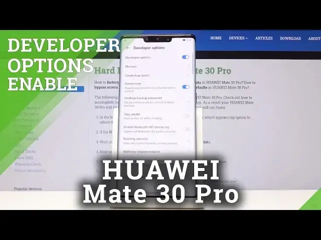 'Video thumbnail for How to Enter Developer Mode in HUAWEI Mate 30 PRO - Developer Options'