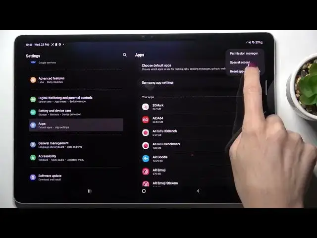 Video thumbnail for How to Reset App Preferences on SAMSUNG Galaxy Tab S8+ - Restore App Preferences