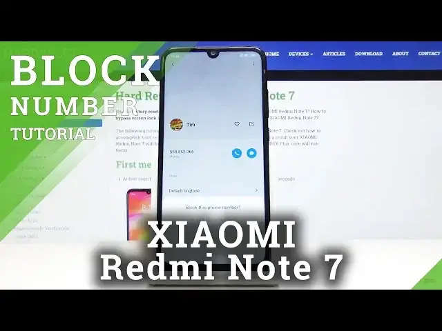 'Video thumbnail for How to Block Number in XIAOMI Redmi Note 7 – Create Blacklist'