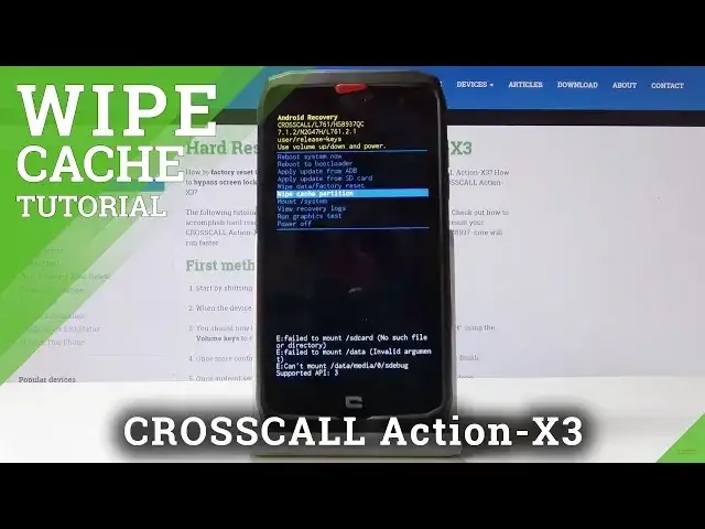 Video thumbnail for How to Clear Cache Partition on CROSSCALL Action x3 - Wipe Cache Files