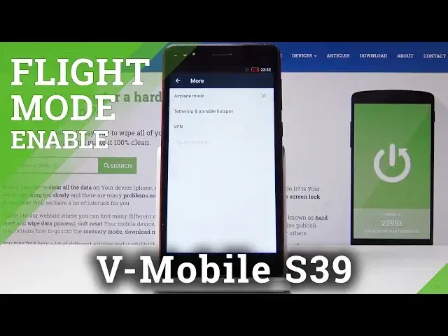 'Video thumbnail for How to Activate Airplane Mode in V-Mobile S39'