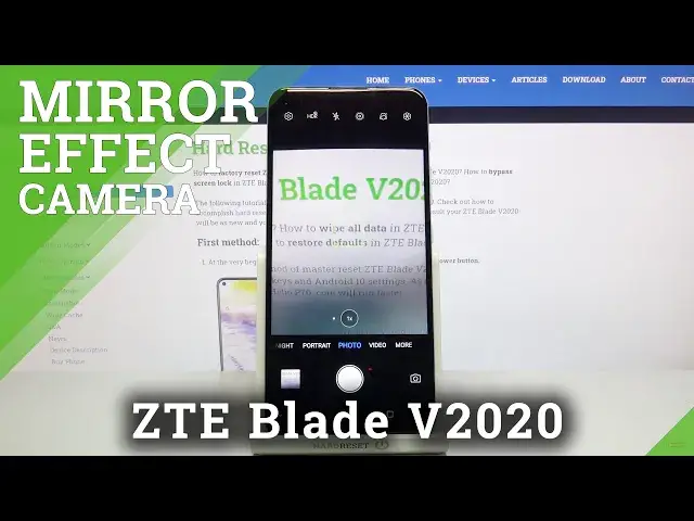 Video thumbnail for How to  Manage Camera Mirror Effect in ZTE Blade V2020 – Reflection Feature