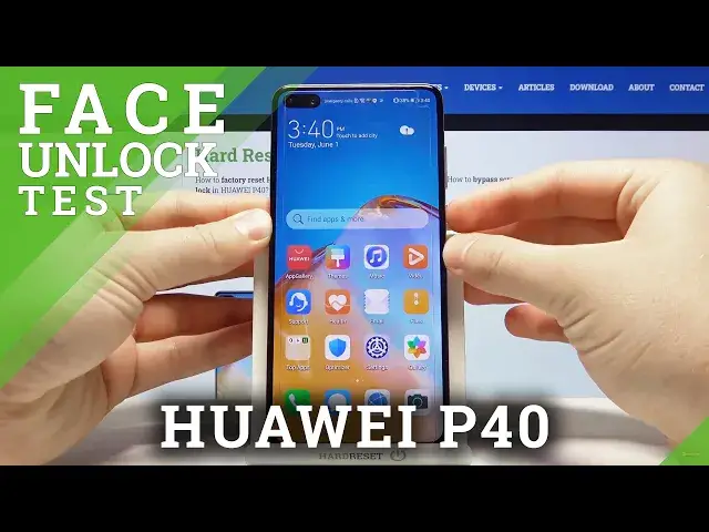 Video thumbnail for How to Test Face Unlock in HUAWEI P40 - Check Huawei Face ID