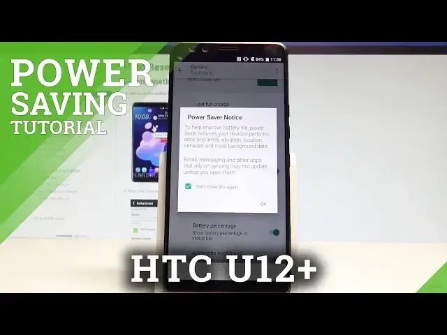 'Video thumbnail for How to Enable Battery Saver on HTC U12+ - Power Saving Mode |HardReset.Info'