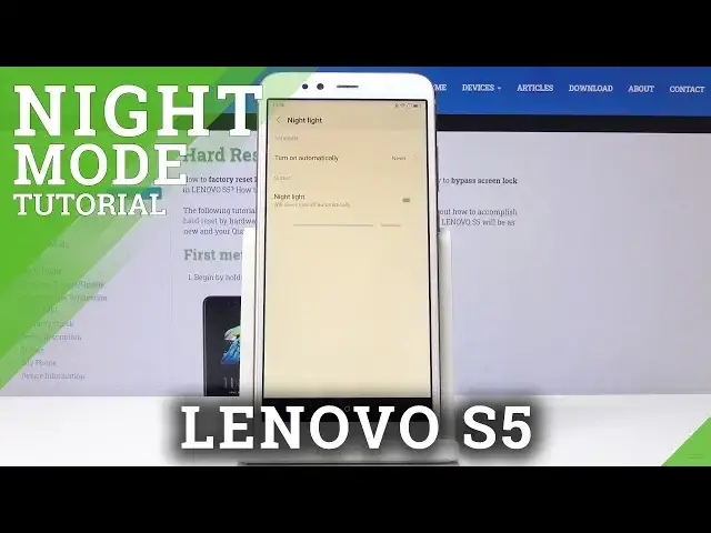 'Video thumbnail for How to Activate Night Mode in LENOVO S5 - Eye Protection'