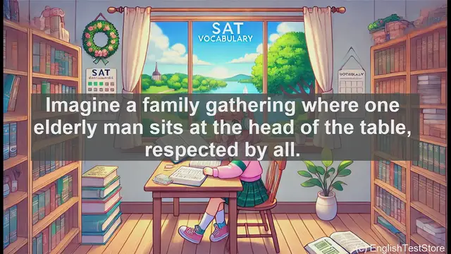 Video thumbnail for 5000 Must Know SAT Vocabulary - Understanding 'Patriarch': Key SAT Vocabulary Word Explained