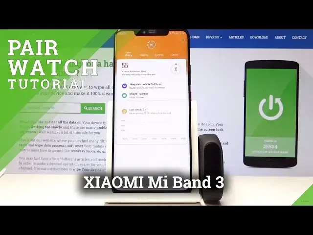 Video thumbnail for How to Pair XIAOMI Mi Band 3 - Connect Mi Band to Mobile