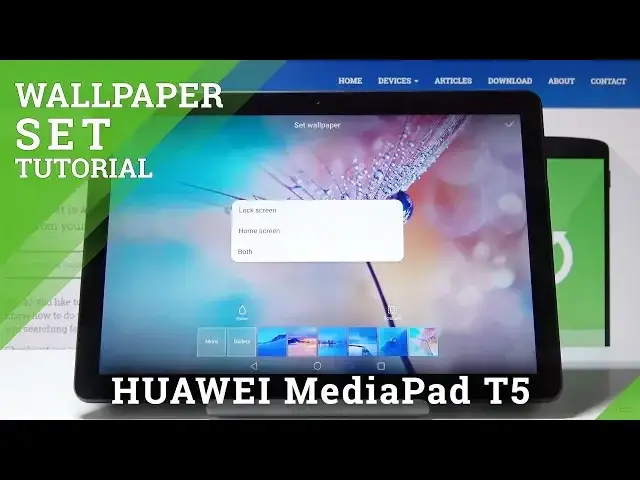 'Video thumbnail for How to Change Wallpaper in HUAWEI MediaPad T5 - Resresh Home Screen'