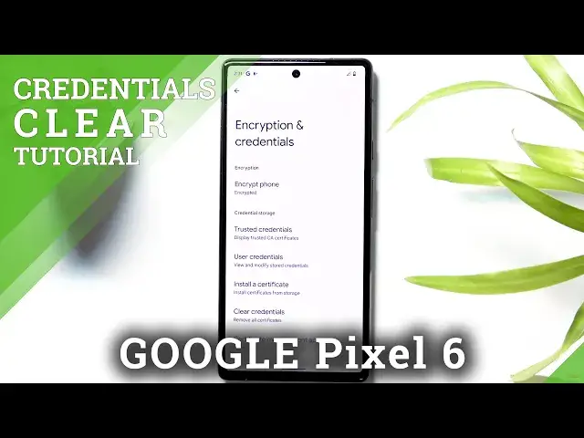 'Video thumbnail for How to Clear Credentials on GOOGLE Pixel 6 – Remove Certificates'