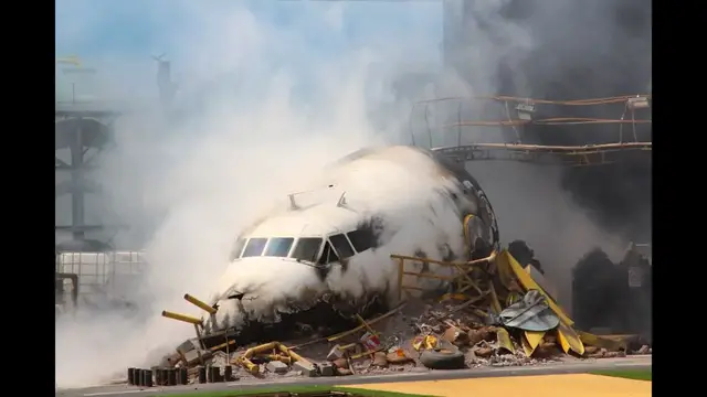 'Video thumbnail for ISNR 2016 The Aftershock 2 live demonstration UAE security forces crisis management aircraft crash'