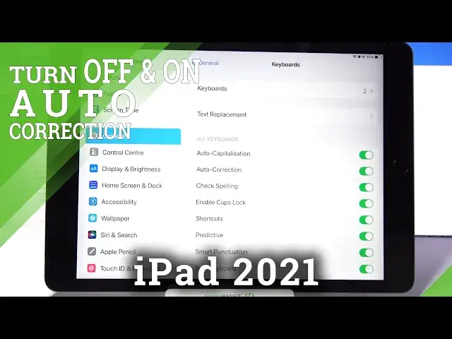 Video thumbnail for How to Turn On/Off Auto Correction on iPad 2021 – Manage Text Correction