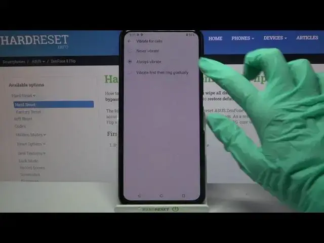Video thumbnail for Vibration Settings – ASUS ZenFone 8 Flip and Vibration Mode Managing