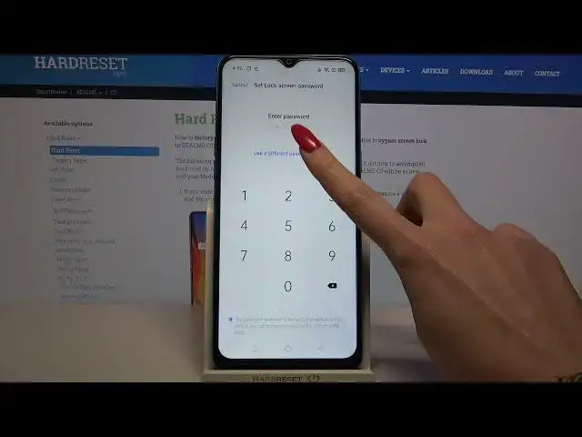 'Video thumbnail for How to Set Up Screen Lock on REALME C3 – Change Screen Lock'