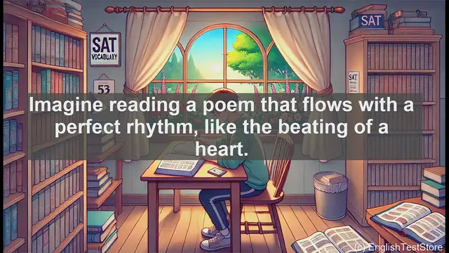 Video thumbnail for 5000 Must Know SAT Vocabulary - Pentameter: The Rhythmic Heart of Poetry