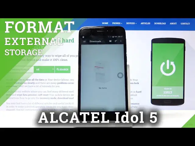 'Video thumbnail for How to Format SD Card in ALCATEL Idol 5'
