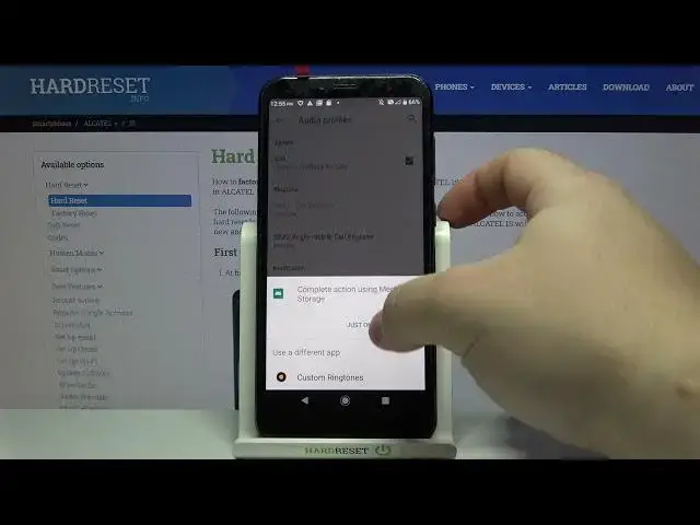 Video thumbnail for How to Change Ringtone on ALCATEL 1S – Set Up Ringtone