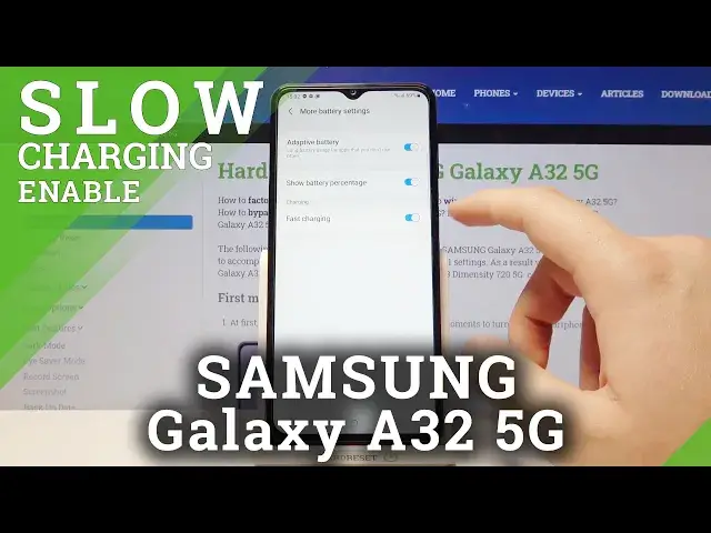 'Video thumbnail for How to Enable Slow Charging in Samsung Galaxy A32 5G - Turn On Slow Charging'