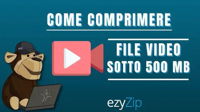 'Video thumbnail for Riduci i file video al di sotto di 500 MB online (guida semplice)'