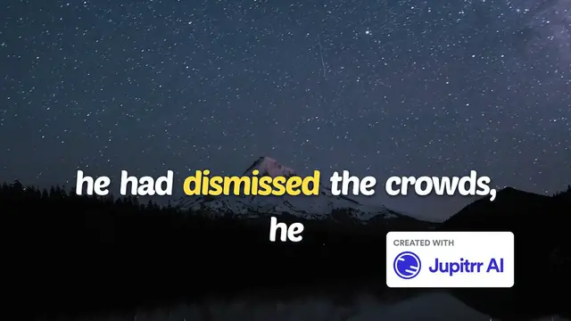 'Video thumbnail for The Gospel of Matthew - Feeding the Five Thousand| Matthew Chapter 14: 22 - 33'