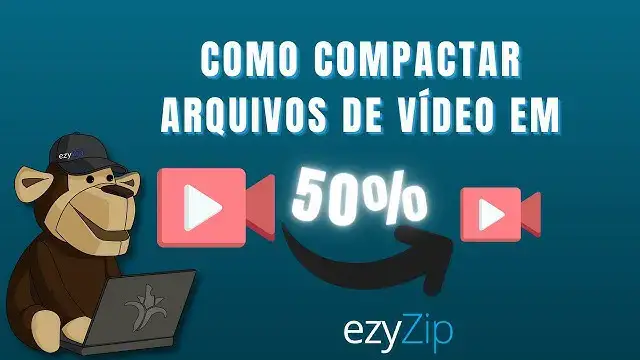 'Video thumbnail for Reduza os arquivos de vídeo em 50% online (guia fácil)'