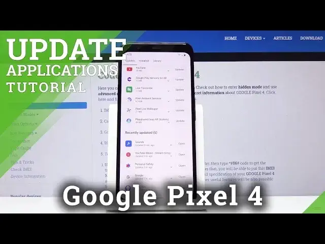 Video thumbnail for How to Update Apps in Google Pixel 4 - Download Newest App Version