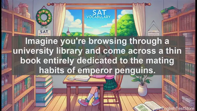 Video thumbnail for 5000 Must Know SAT Vocabulary - What Is a Monograph? A Key SAT Vocabulary Term Explained