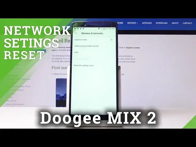 Video thumbnail for How to Reset Network Settings in DOOGEE Mix 2 - Restore Wi-Fi Settings