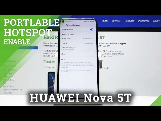 Video thumbnail for How to Allow Portable Hotspot in Huawei Nova 5T – Share Network