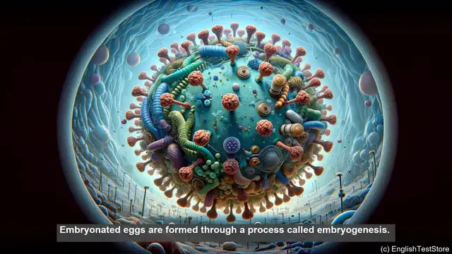 Video thumbnail for Embryonated egg in biology - meaning, definition and examples