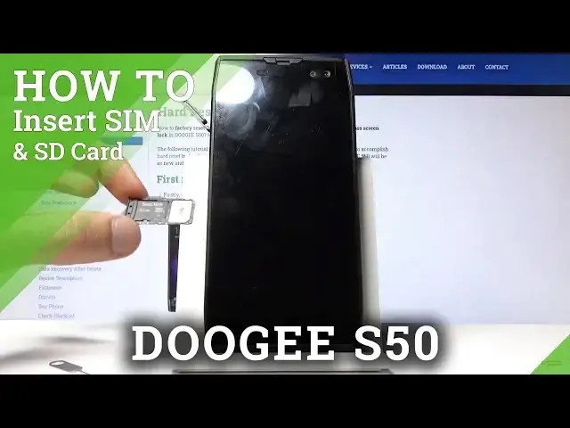 Video thumbnail for How to Insert SIM & SD in DOOGEE S50 – Find Nano SIM & Memory Card Slot