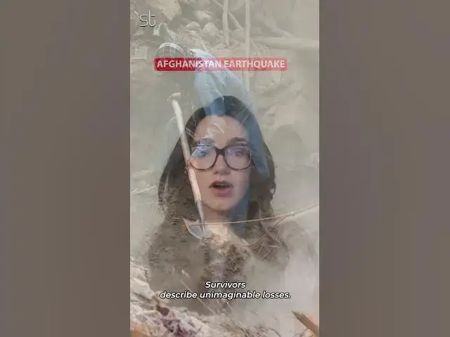 'Video thumbnail for Afghanistan Earthquake Tragedy: 1,400+ Lives Lost, Thousands Injured'