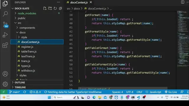 Video thumbnail for Build a React.js DOCX Editor to Create & Edit Word Documents and Download it Using FileSaver.js
