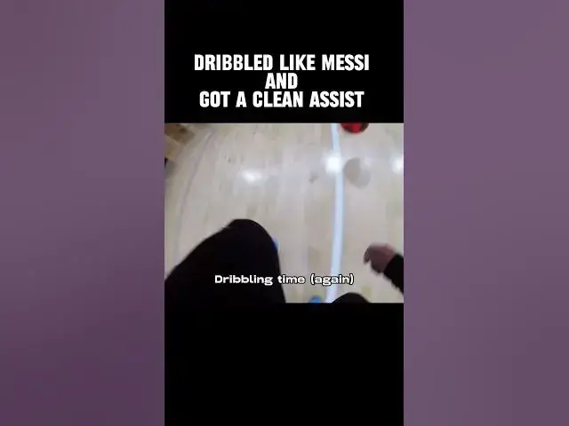 Video thumbnail for Such a Messi thing to do  #futsal #messi #messidribbling #assist