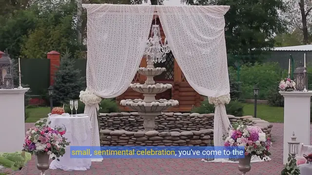 Video thumbnail for Top Tips for Planning an Intimate Wedding