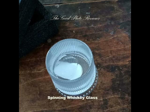 Video thumbnail for Spinning Whiskey Glass Review | A Curious Kitchen Find