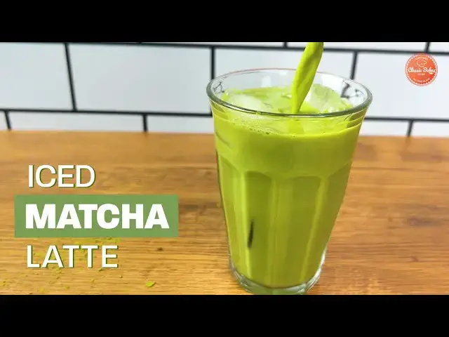 'Video thumbnail for Creamy Iced Matcha Latte - Vegan & Antioxidant-Rich (Creamy, Healthy, No Dairy!)'
