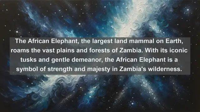 Video thumbnail for Exploring Zambia's Natural Wonders: Top 10 Native Fauna
