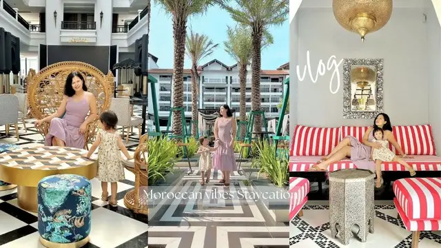 Video thumbnail for Staycation at Bertam Resort and Waterpark Moroccan vibes holiday