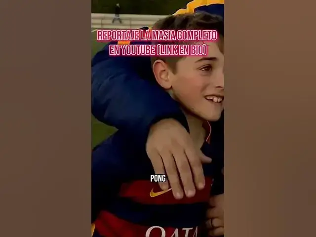 Video thumbnail for ASÍ ERA GAVI DE PEQUEÑO (REPORTAJE COMPLETO EN YOUTUBE)