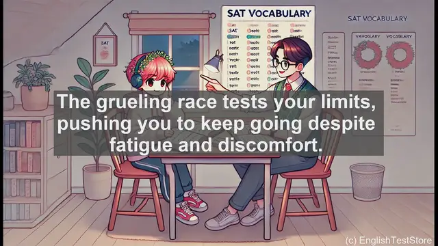 Video thumbnail for 5000 Must Know SAT Vocabulary - Endurable: Understanding the Word That Describes Bearable Challenges