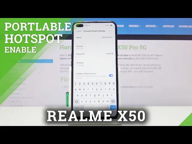 Video thumbnail for How to Create Hotspot in Realme X50 - Share Wireless Internet